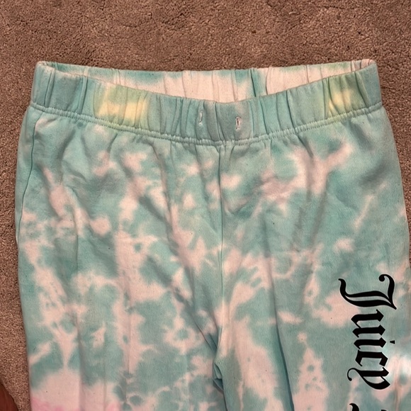 Y2k Juicy Couture Tie-Dye Sweatpants, Size M - Picture 6 of 9